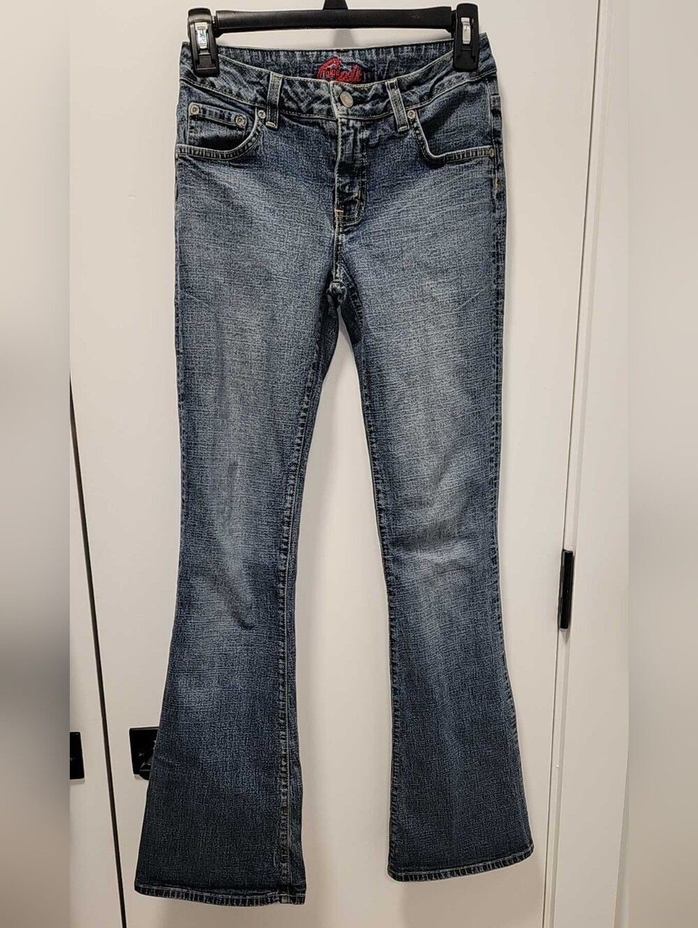 Vintage Y2K Blue Cult Mid-Rise Flared Jeans - Size 26